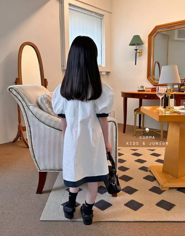 Comma - Korean Children Fashion - #kidzfashiontrend - Color One-piece - 7