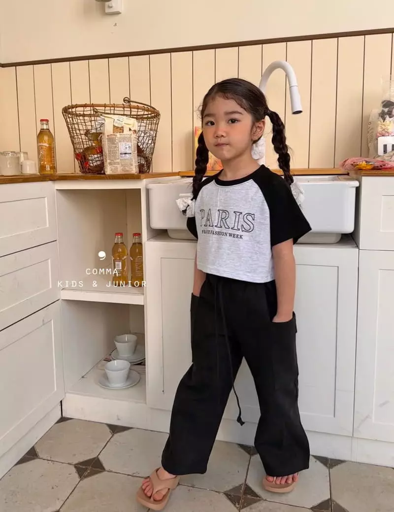Comma - Korean Children Fashion - #kidzfashiontrend - Raglan Tee - 7