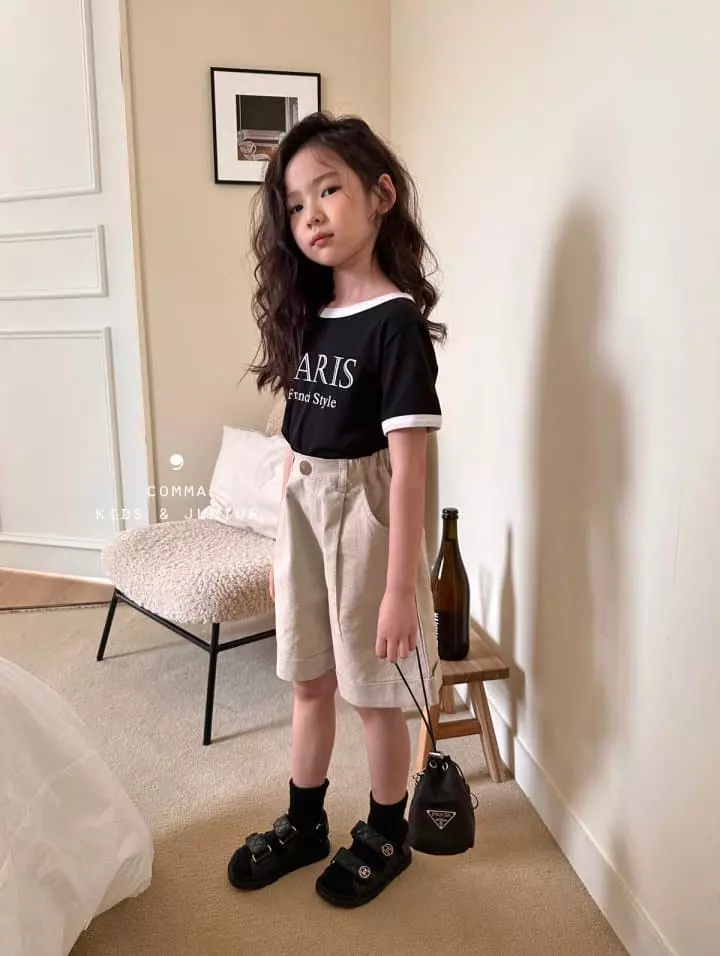 Comma - Korean Children Fashion - #littlefashionista - French Paris Tee - 6