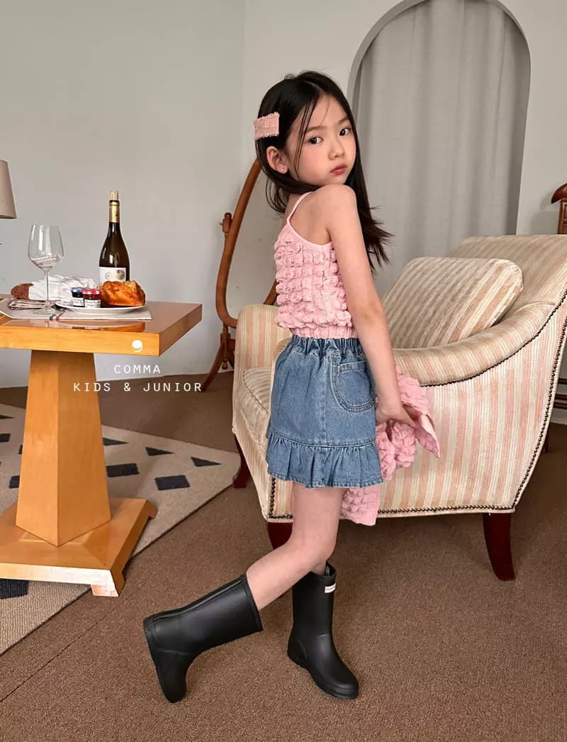Comma - Korean Children Fashion - #prettylittlegirls - Pom Pom Cardigan Set