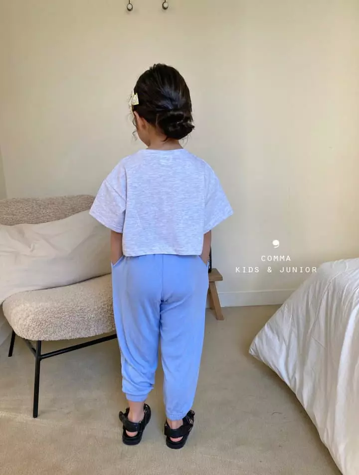 Comma - Korean Children Fashion - #stylishchildhood - English Crop Tee - 10