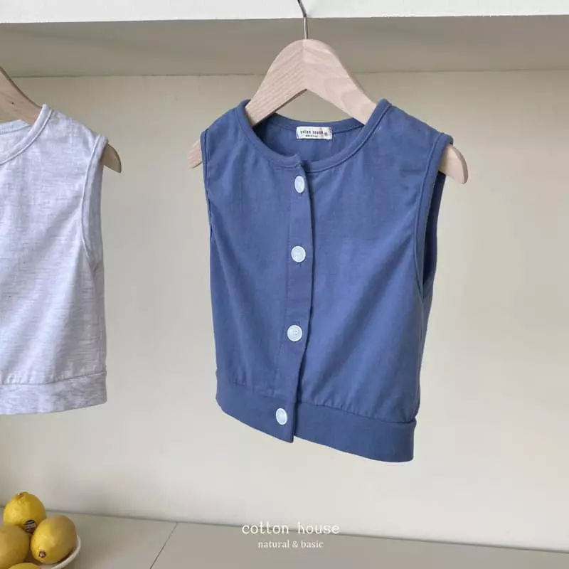 Cotton House - Korean Children Fashion - #Kfashion4kids - Danjjack Sleeveless - 12