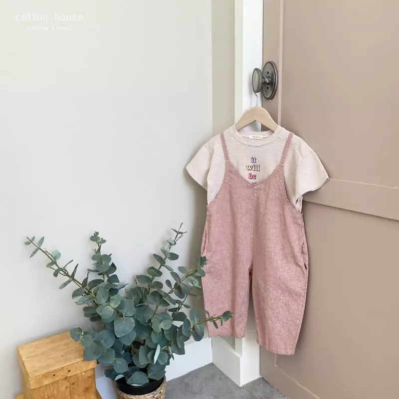 Cotton House - Korean Children Fashion - #Kfashion4kids - String Jumpsuit - 10