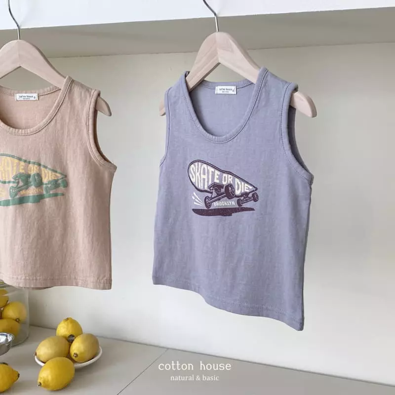 Cotton House - Korean Children Fashion - #Kfashion4kids - Skete Sleeveless - 2