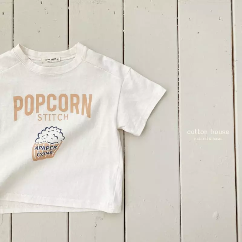 Cotton House - Korean Children Fashion - #childofig - Pop Corn Tee - 7
