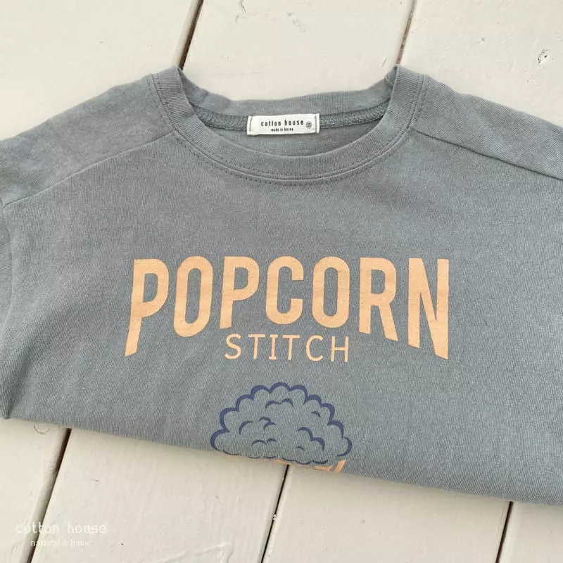 Cotton House - Korean Children Fashion - #childrensboutique - Pop Corn Tee - 8