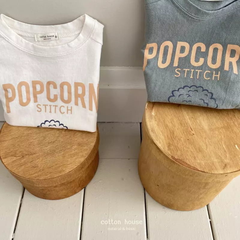 Cotton House - Korean Children Fashion - #designkidswear - Pop Corn Tee - 9