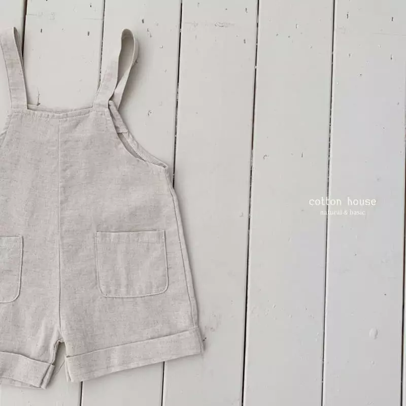 Cotton House - Korean Children Fashion - #discoveringself - Catch On Dungarees Pants - 9