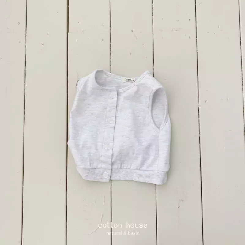 Cotton House - Korean Children Fashion - #discoveringself - Danjjack Sleeveless - 7