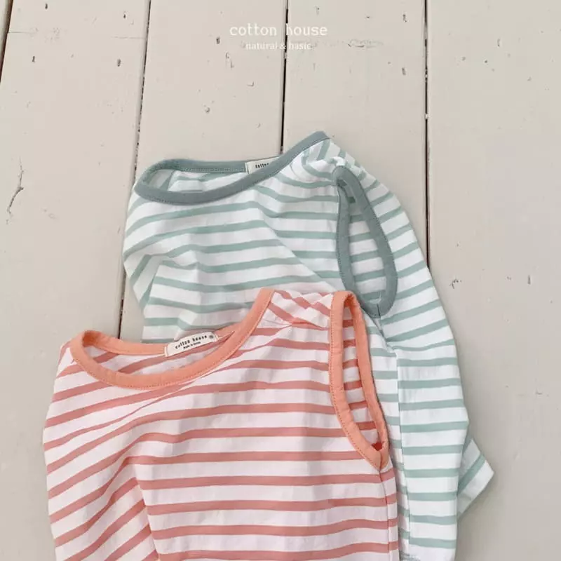 Cotton House - Korean Children Fashion - #discoveringself - Slush Sleeveless - 2