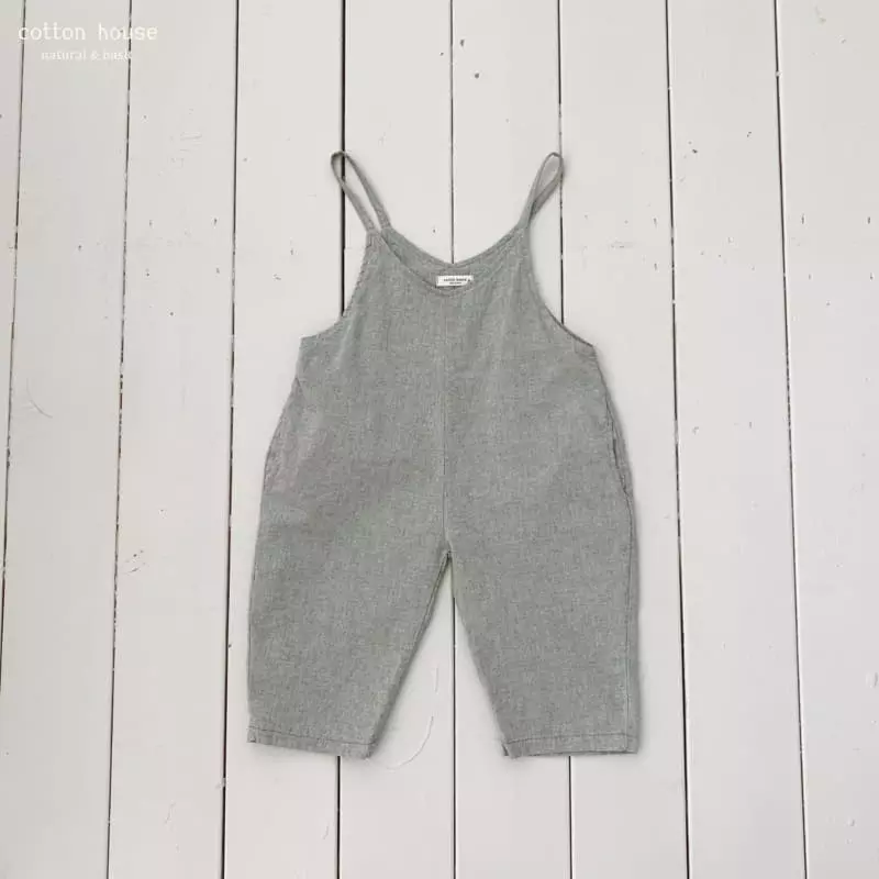 Cotton House - Korean Children Fashion - #discoveringself - String Jumpsuit - 5
