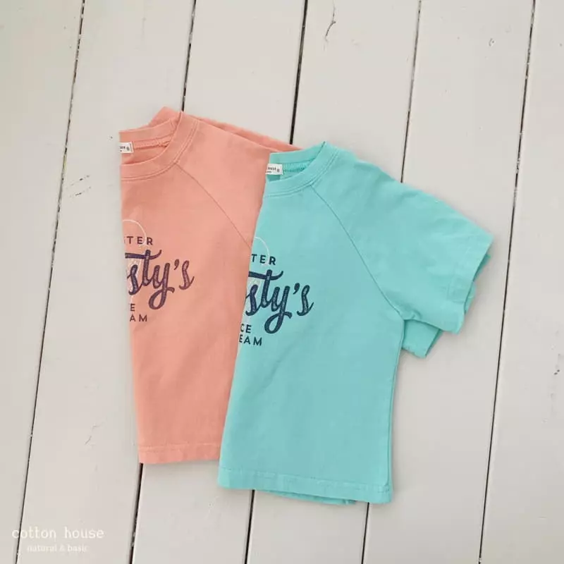 Cotton House - Korean Children Fashion - #fashionkids - Ice Cream Tee - 12