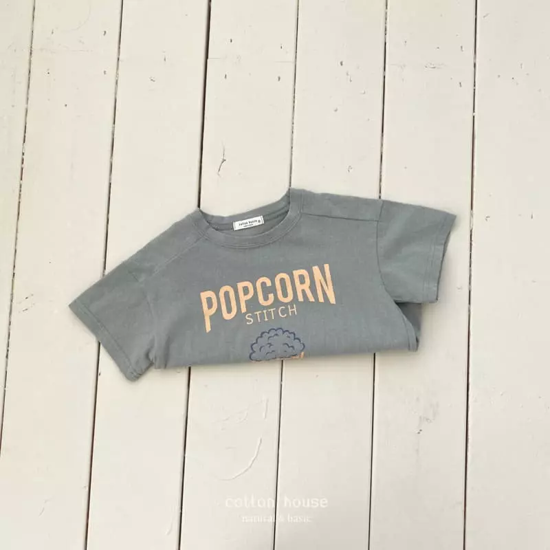 Cotton House - Korean Children Fashion - #fashionkids - Pop Corn Tee - 11