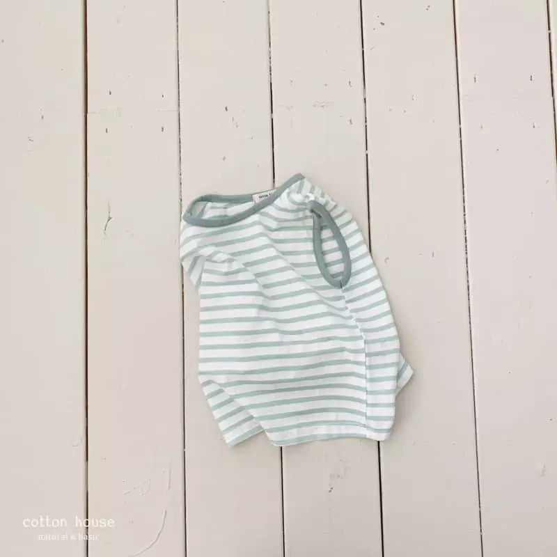 Cotton House - Korean Children Fashion - #fashionkids - Slush Sleeveless - 3