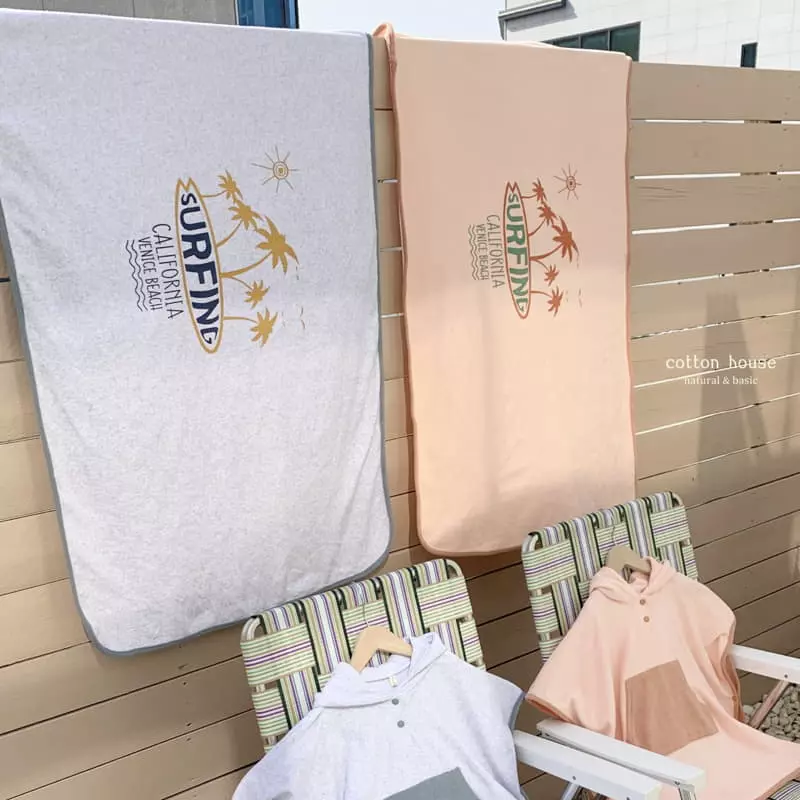 Cotton House - Korean Children Fashion - #fashionkids - Beach Towel - 5
