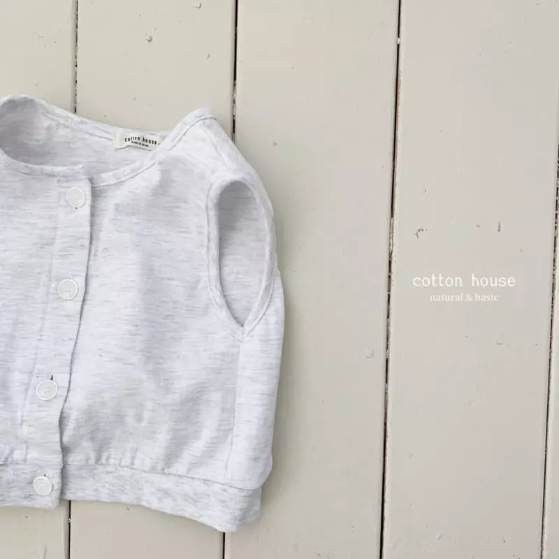 Cotton House - Korean Children Fashion - #kidsshorts - Danjjack Sleeveless - 9