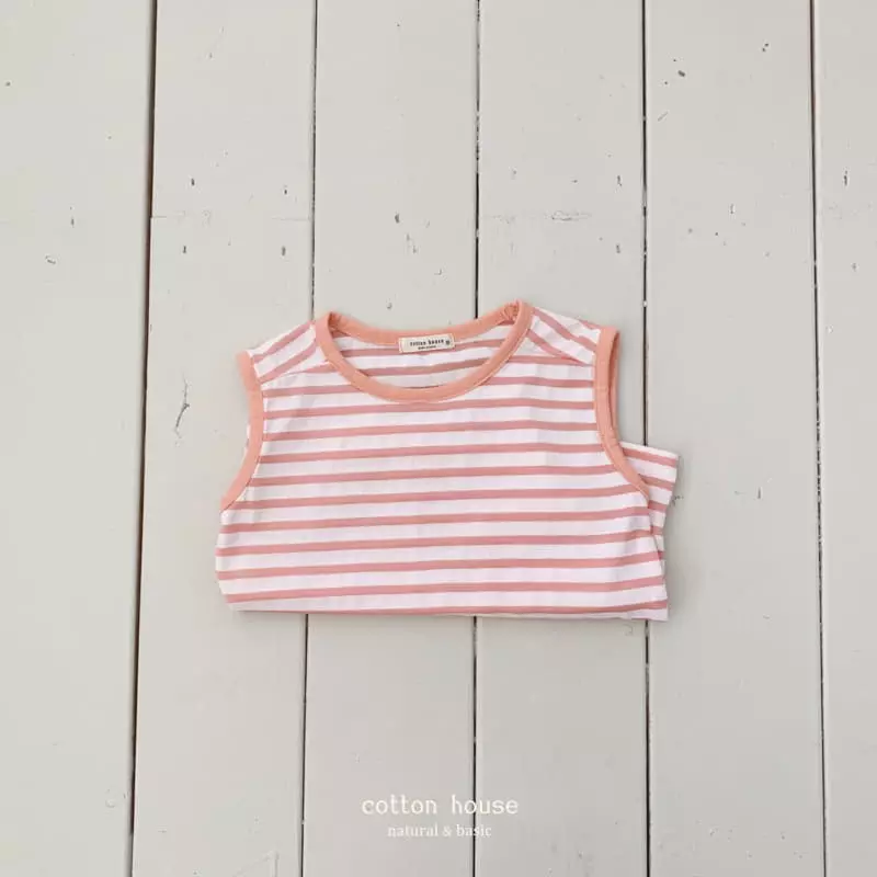 Cotton House - Korean Children Fashion - #fashionkids - Slush Sleeveless - 4