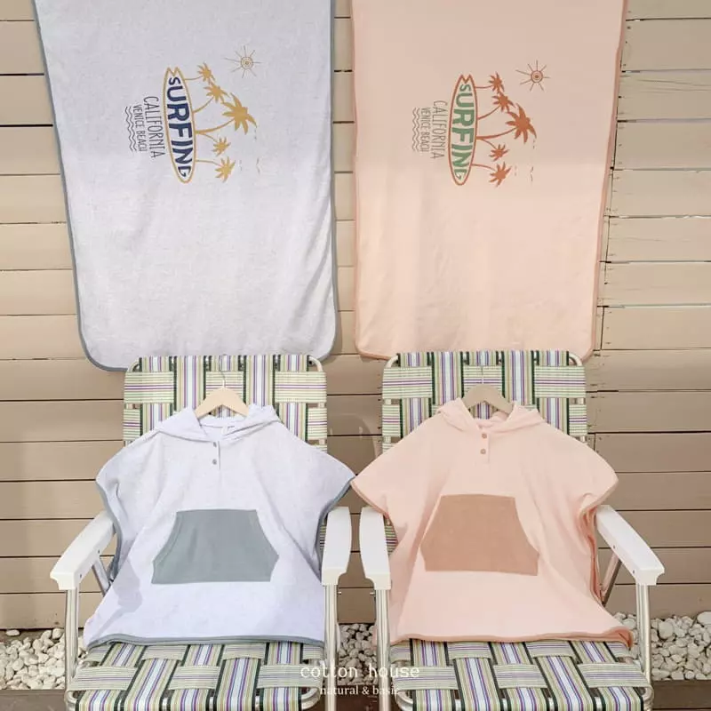 Cotton House - Korean Children Fashion - #kidsshorts - Color Beach Gawn - 5