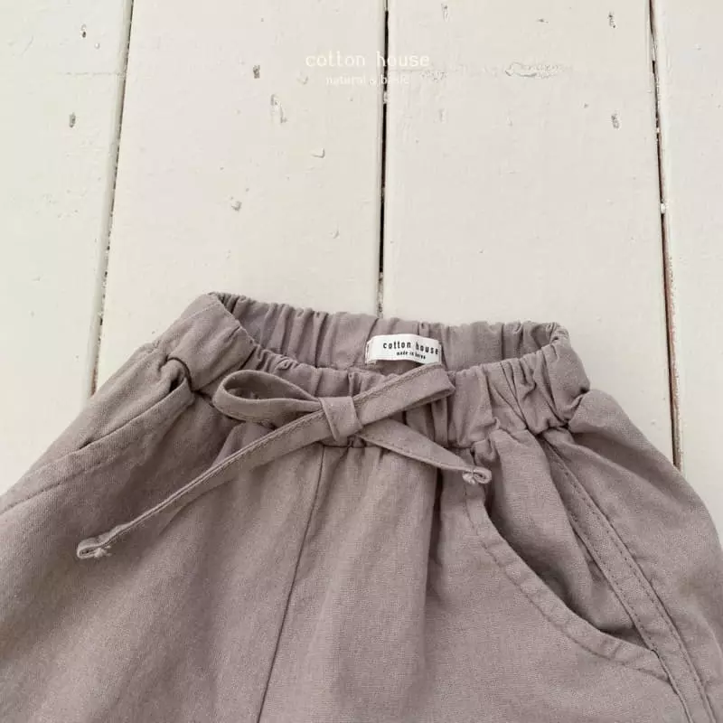 Cotton House - Korean Children Fashion - #kidsstore - Linen Shorts - 8