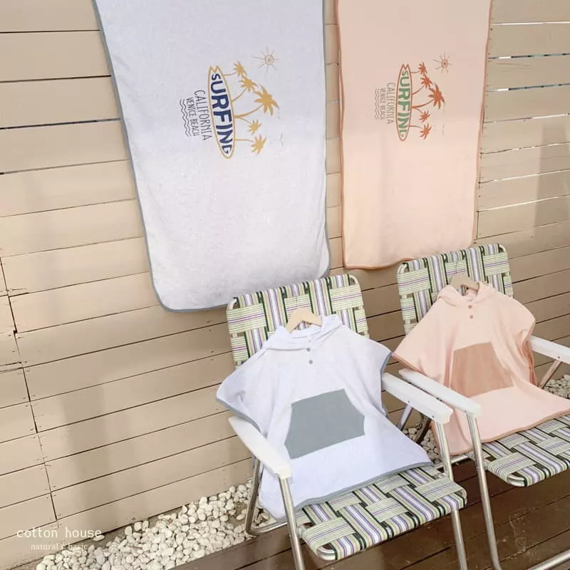 Cotton House - Korean Children Fashion - #kidsstore - Beach Towel - 7