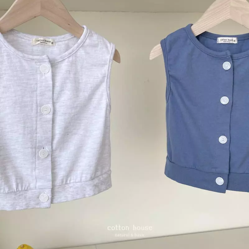 Cotton House - Korean Children Fashion - #kidzfashiontrend - Danjjack Sleeveless - 11