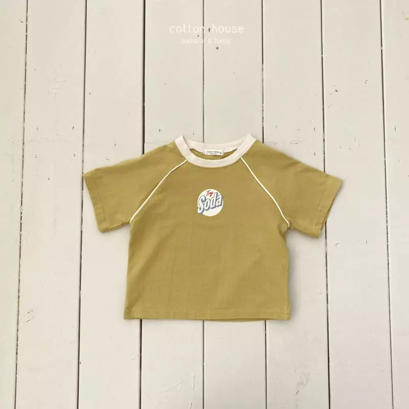 Cotton House - Korean Children Fashion - #kidzfashiontrend - Soda Pping Stripes Tee - 5
