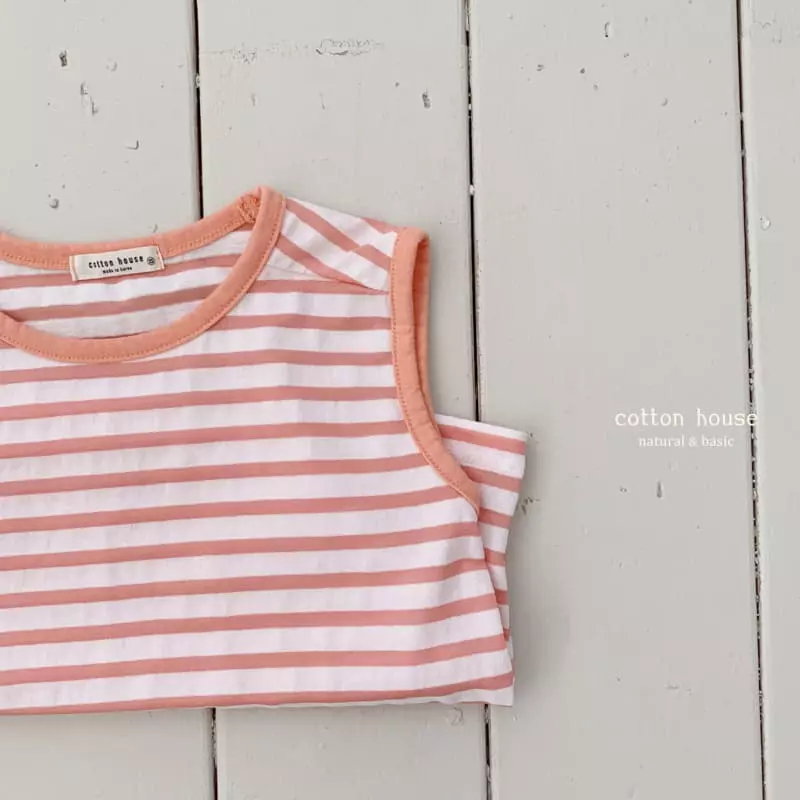Cotton House - Korean Children Fashion - #littlefashionista - Slush Sleeveless - 8