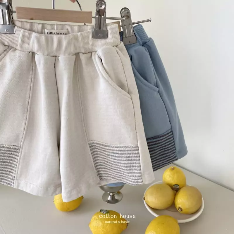 Cotton House - Korean Children Fashion - #Kfashion4kids - Stripes Point Pants - 4