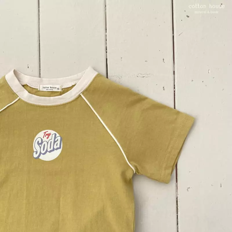 Cotton House - Korean Children Fashion - #minifashionista - Soda Pping Stripes Tee - 9