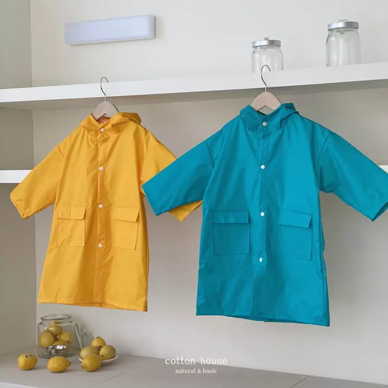 Cotton House - Korean Children Fashion - #prettylittlegirls - Raincoat - 8