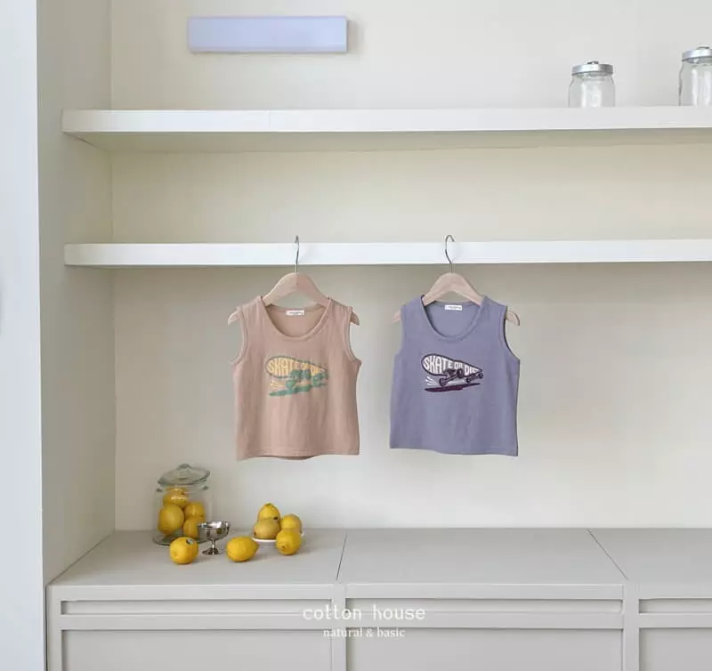 Cotton House - Korean Children Fashion - #prettylittlegirls - Skete Sleeveless - 6