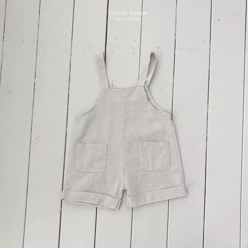 Cotton House - Korean Children Fashion - #stylishchildhood - Catch On Dungarees Pants - 5