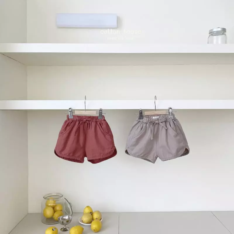 Cotton House - Korean Children Fashion - #stylishchildhood - Linen Shorts