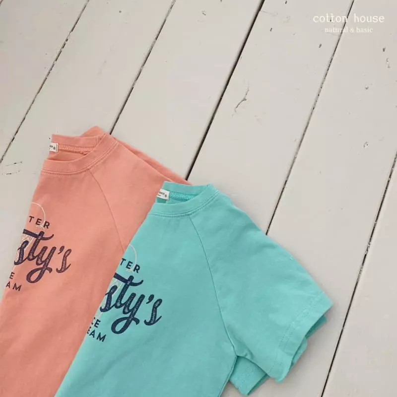 Cotton House - Korean Children Fashion - #toddlerclothing - Ice Cream Tee - 6