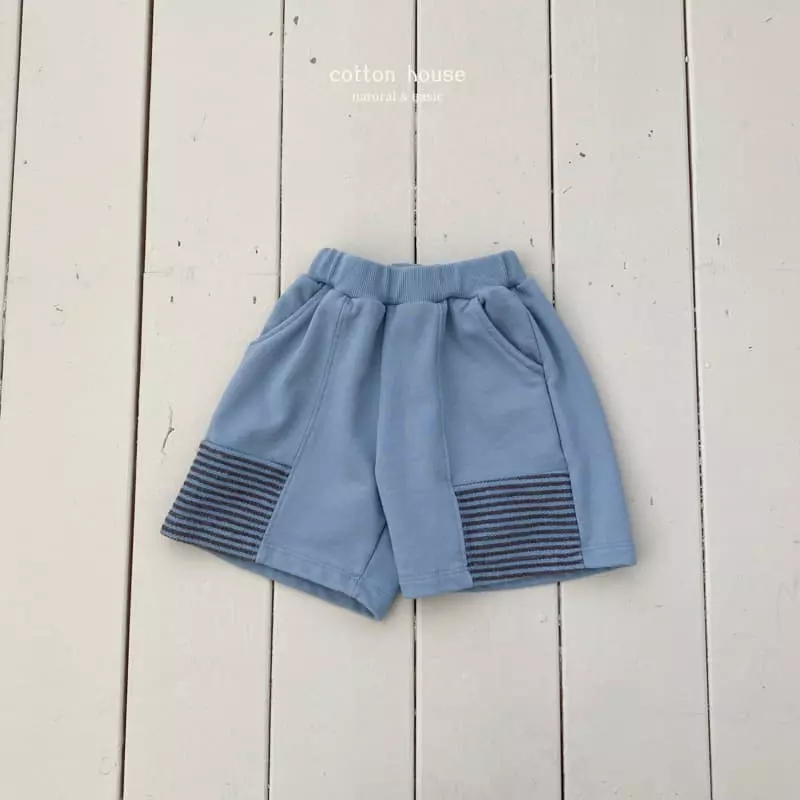 Cotton House - Korean Children Fashion - #toddlerclothing - Stripes Point Pants - 9