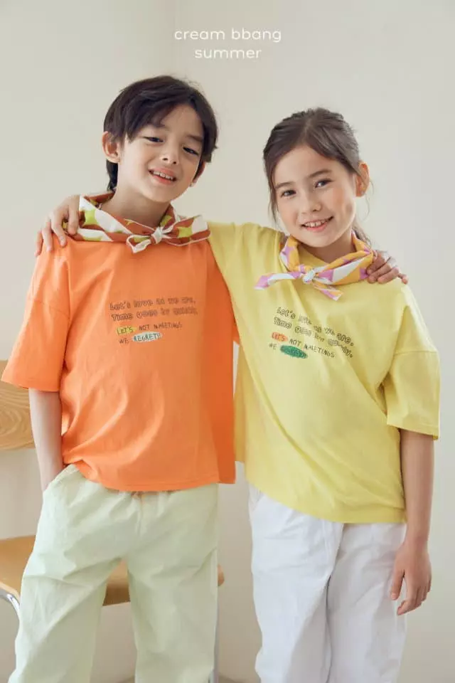 Cream Bbang - Korean Children Fashion - #fashionkids - Liv Tee - 5