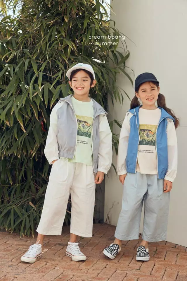 Cream Bbang - Korean Children Fashion - #kidsstore - Together Tee - 10