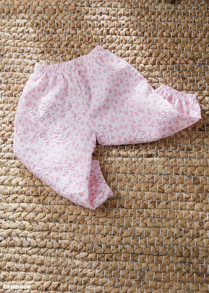 Creamcok - Korean Children Fashion - #childrensboutique - Flower Pants - 10