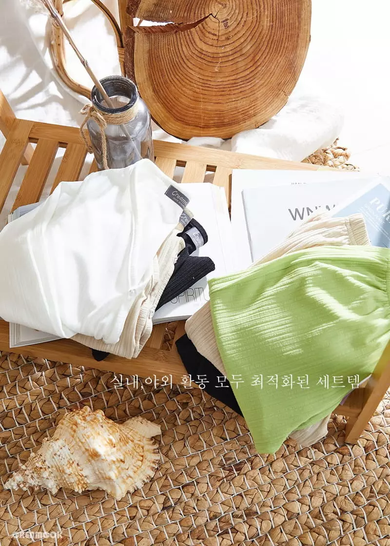 Creamcok - Korean Children Fashion - #kidsstore - Solsol Pleats Top Bottom Set - 12