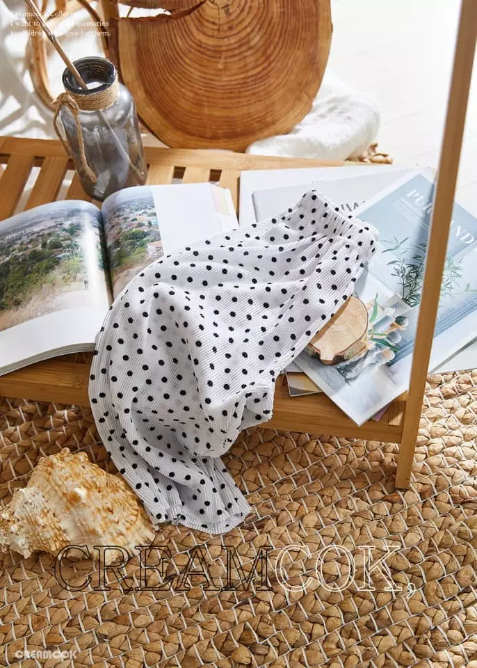 Creamcok - Korean Children Fashion - #stylishchildhood - Pop Dot Pleats Pants - 10