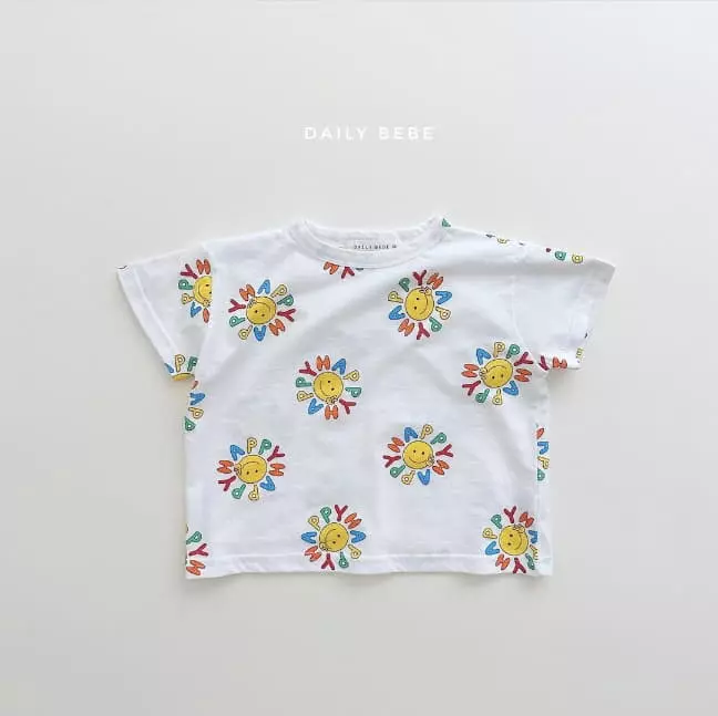Daily Bebe - Korean Children Fashion - #magicofchildhood - Pattern Tee - 2