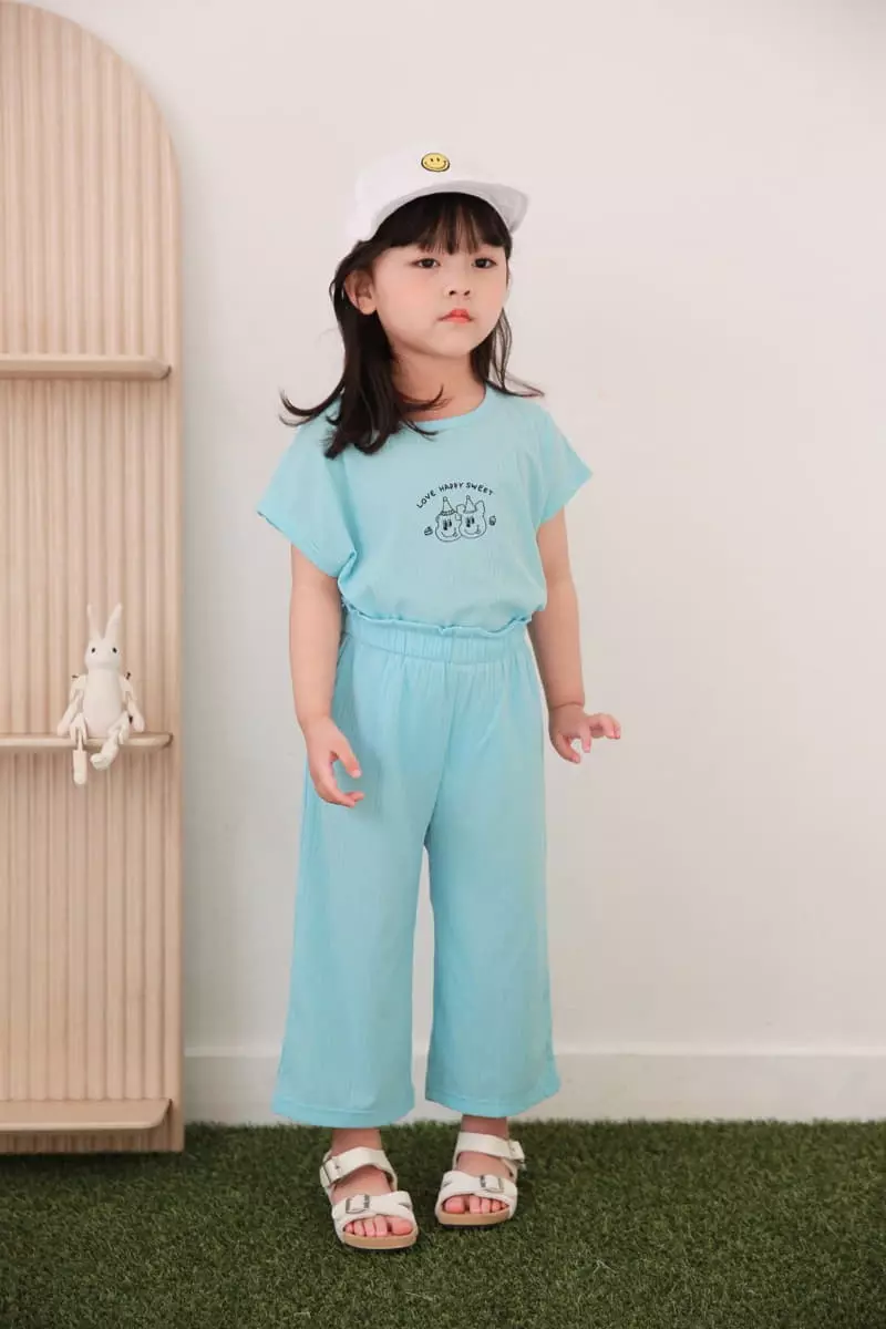 Dalla - Korean Children Fashion - #designkidswear - Friends Top Bottom Set - 11