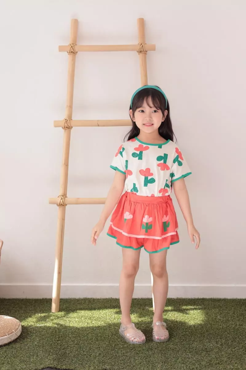 Dalla - Korean Children Fashion - #kidsshorts - Tree Cancan Pants - 10