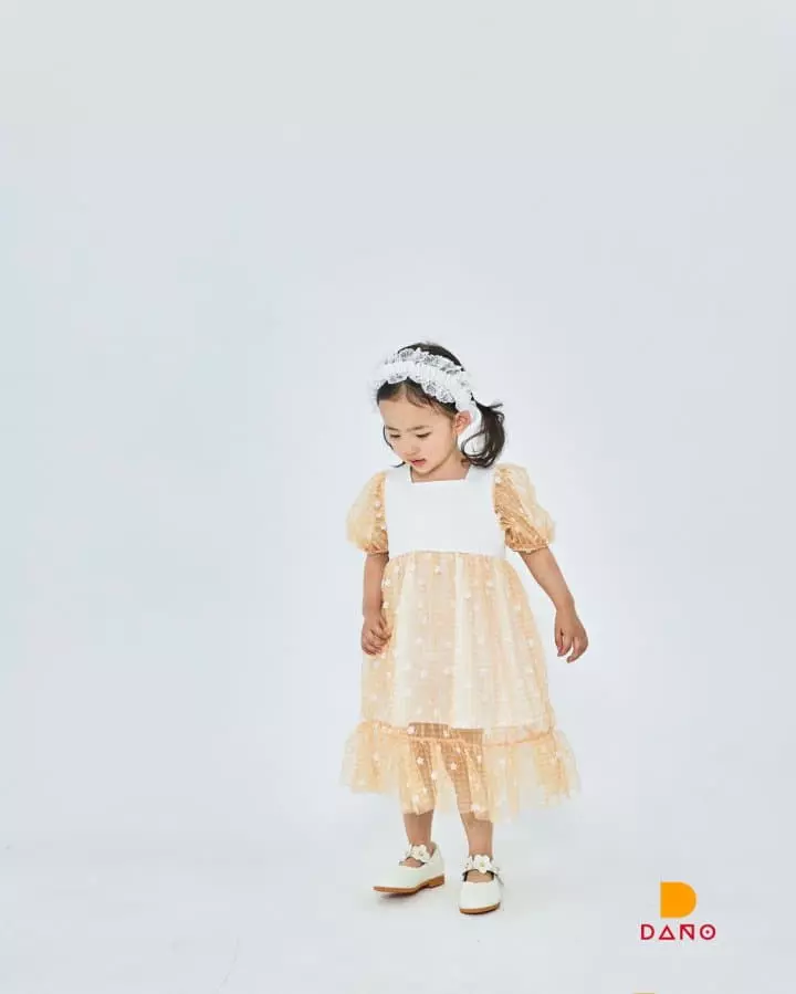 Dano - Korean Children Fashion - #childofig - Embroidery One-piece - 9
