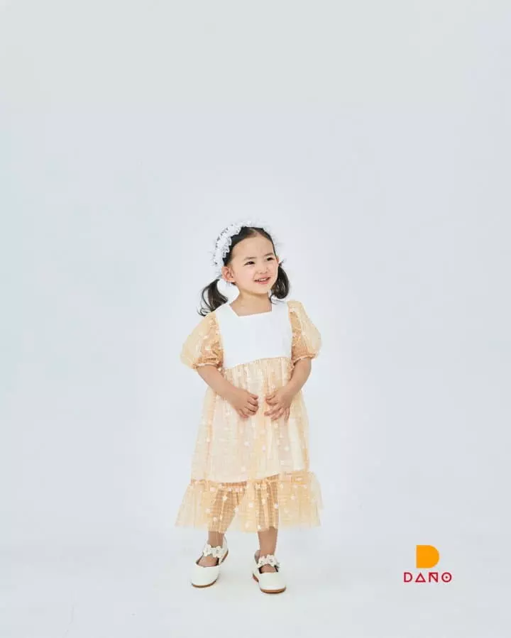 Dano - Korean Children Fashion - #magicofchildhood - Embroidery One-piece - 6