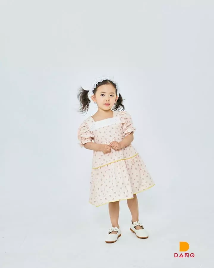 Dano - Korean Children Fashion - #prettylittlegirls - Mini Flower Lace One-piece - 10