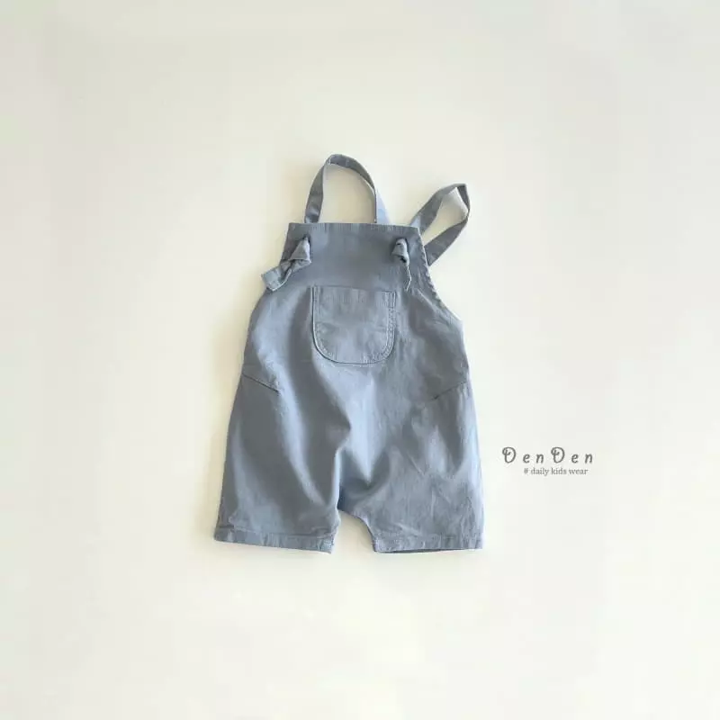 Denden - Korean Children Fashion - #magicofchildhood - Bonbon Dungarees Shorts - 5