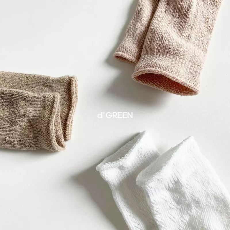 Digreen - Korean Children Fashion - #kidzfashiontrend - Floral Socks - 4