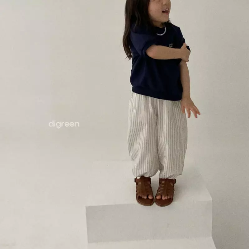 Digreen - Korean Children Fashion - #childofig - Lili Stripes Pants - 11