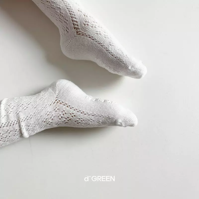 Digreen - Korean Children Fashion - #childofig - Floral Socks - 12